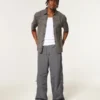 Pantalon en nylon super ample Pantalon en nylon super ample