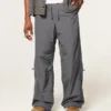 Pantalon en nylon super ample Pantalon en nylon super ample