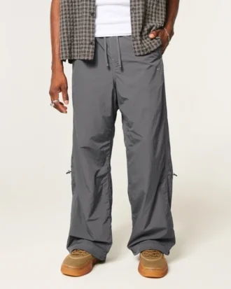 Pantalon en nylon super ample