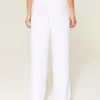 Pantalon à enfiler en slub Pantalon à enfiler en slub