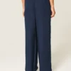 Pantalon à enfiler en slub Pantalon à enfiler en slub