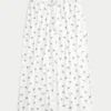 Pantalon large côtelé confortable