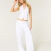 Pantalon large taille basse Hollister Livvy Pantalon large taille basse Hollister Livvy