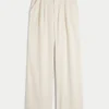 Pantalon large taille ultra haute Hollister Livvy