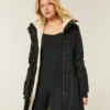 Parka doublée de fausse fourrure Parka doublée de fausse fourrure