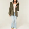 Parka doublée de fausse fourrure Parka doublée de fausse fourrure