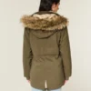 Parka doublée de fausse fourrure Parka doublée de fausse fourrure