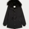 Parka doublée de fausse fourrure Parka doublée de fausse fourrure