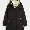 Parka doublée de fausse fourrure Parka doublée de fausse fourrure