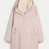 Parka doublée de fausse fourrure Parka doublée de fausse fourrure