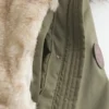 Parka doublée de fausse fourrure Parka doublée de fausse fourrure