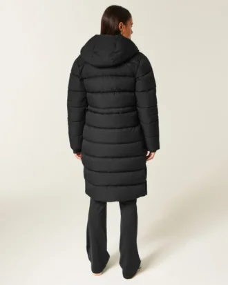 Parka longue matelassée