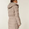 Parka matelassée doublée de fausse fourrure Parka matelassée doublée de fausse fourrure