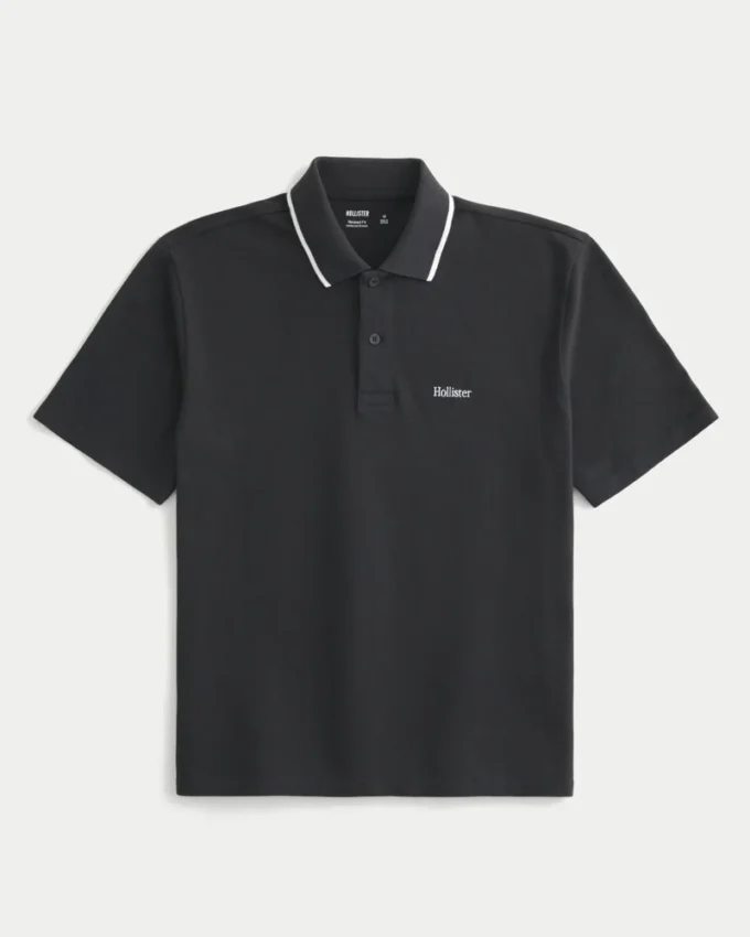 Polo décontracté avec logo Polo décontracté avec logo