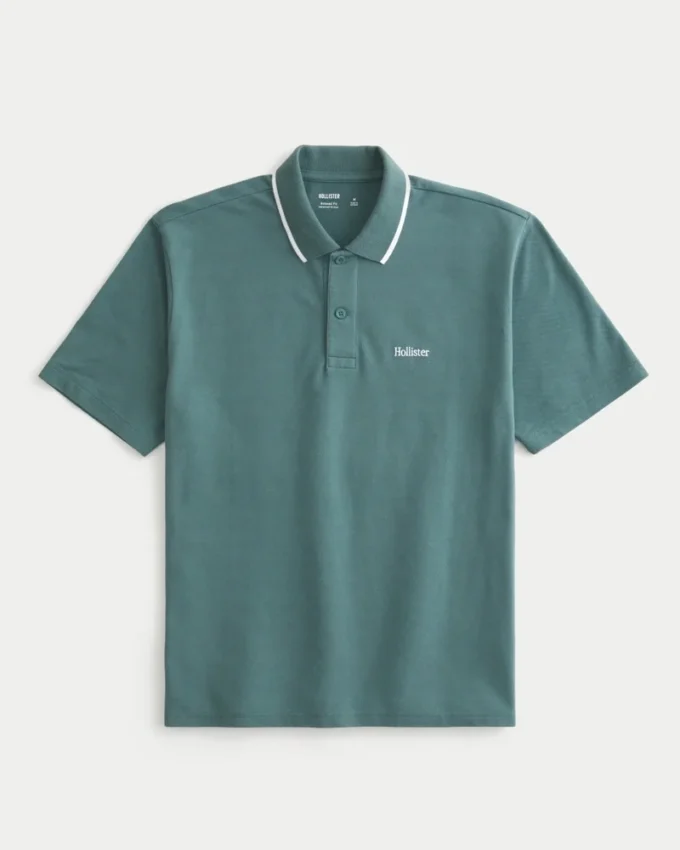 Polo décontracté avec logo Polo décontracté avec logo