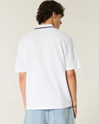 Polo décontracté avec logo