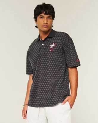 Polo graphique Boxy The Ohio State University Buckeyes