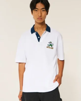 Polo graphique Boxy University of Notre Dame Fighting Irish
