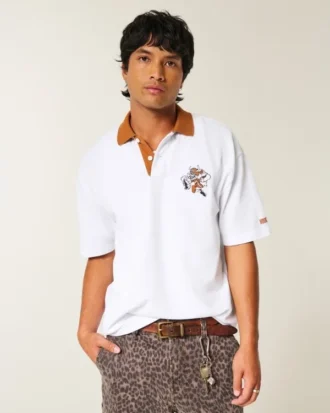 Polo graphique Boxy University of Texas at Austin Longhorns