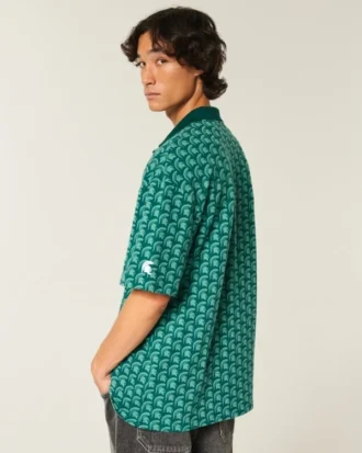 Polo graphique carré Michigan State University Spartans