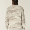 Pull à col rond Boxy Camo Pull à col rond Boxy Camo