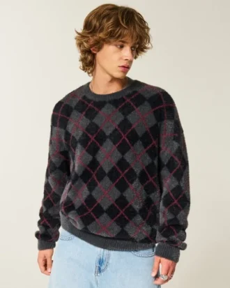 pull col rond boxy fuzzy 1 2 330x413 - Pull &agrave; col rond Boxy Fuzzy