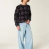 Pull à col rond Boxy Fuzzy