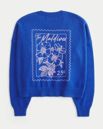 Pull à col rond Easy Maldives Graphic