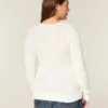 Pull à col rond emblématique en maille torsadée