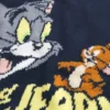 Pull à col rond et imprimé carré Tom et Jerry Pull à col rond et imprimé carré Tom et Jerry