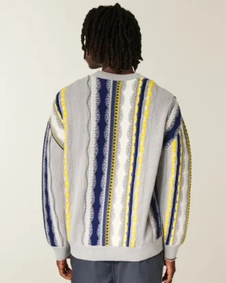 Pull à col rond et motif graphique Boxy University of Michigan Wolverines