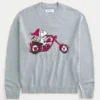 Pull à col rond et motif Snoopy Pull à col rond et motif Snoopy