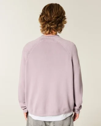 Pull à col roulé et coupe carrée