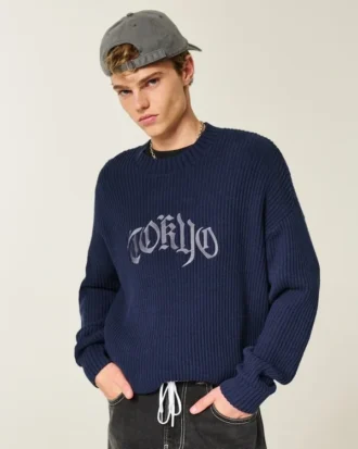 Pull graphique Boxy Tokyo Pull graphique Boxy Tokyo