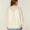 Pull à manches courtes et motif Easy Wings Pull à manches courtes et motif Easy Wings