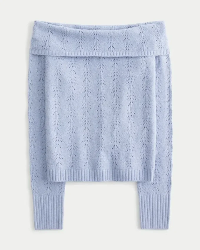 Pull à épaules dénudées Stitchy Pull à épaules dénudées Stitchy