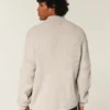 Pull zippé décontracté avec motif graphique Pull zippé décontracté avec motif graphique