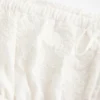 Robe babydoll brodée sans bretelles Robe babydoll brodée sans bretelles