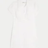 Robe chemise à manches courtes Robe chemise à manches courtes