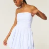 Robe jupe-short bouffante froncée Robe jupe-short bouffante froncée