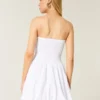 Robe jupe-short bouffante froncée Robe jupe-short bouffante froncée