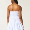 Robe jupe-short bouffante froncée Robe jupe-short bouffante froncée