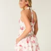 Robe jupe-short à smocks double épaisseur Robe jupe-short à smocks double épaisseur