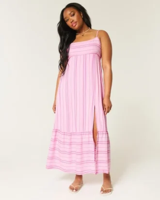 Robe longue babydoll