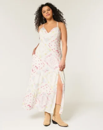 Robe longue dos nu