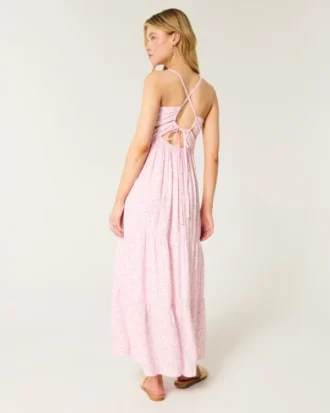 Robe longue dos nu