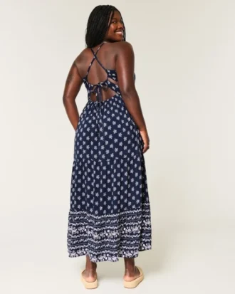 Robe longue dos nu