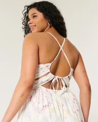 Robe longue dos nu