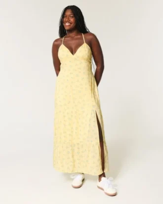Robe longue dos nu