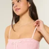Robe longue sans bretelles style crochet Robe longue sans bretelles style crochet